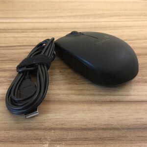 Dell 09rrc7 Wired USB Standard Optic Mouse - Black Tested And Working